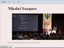 Sites similar to nikolaivazquez.com