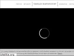 Sites similar to nikolausharnoncourt.com