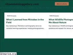 Sites similar to nikonstunninggallery.com