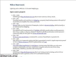Sites similar to nikosbaxevanis.com