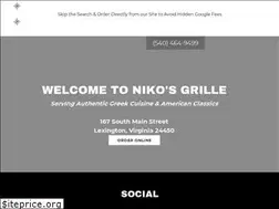 Sites similar to nikosgrille.com