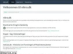 Sites similar to nikro.dk
