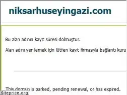 Sites similar to niksarhuseyingazi.com
