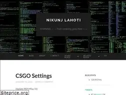 Sites similar to nikunjlahoti.com