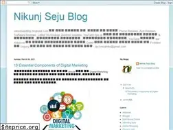 Sites similar to nikunjsejublog.blogspot.com