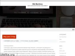 Sites similar to nilemachines.com