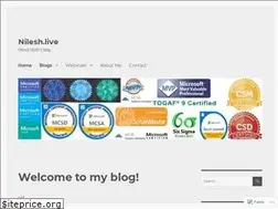 Sites similar to nilesh.live