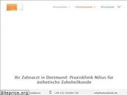 Sites similar to niliusklinik.de