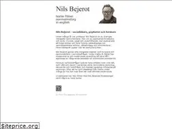 Sites similar to nilsbejerot.se