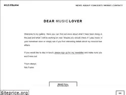 Sites similar to nilsfrahm.com
