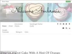 Sites similar to nilssonsambrosia.com