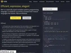 Sites similar to nim-lang.org
