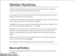 Sites similar to nimblemachines.com