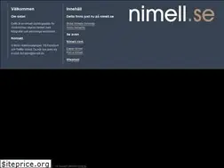 Sites similar to nimell.se