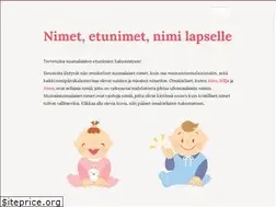 Sites similar to nimikirja.fi
