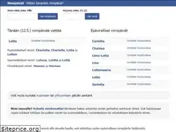 Sites similar to nimipaivat.fi