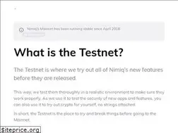 Sites similar to nimiq-testnet.com