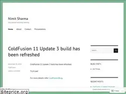 Sites similar to nimitsharma.wordpress.com