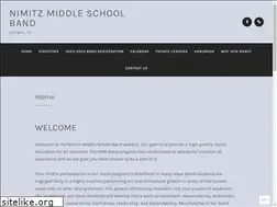 Sites similar to nimitzmsband.com