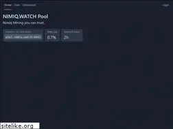 Sites similar to nimpool.io