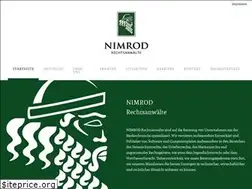 Sites similar to nimrod-rechtsanwaelte.de