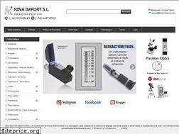 Sites similar to nina-import.com