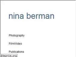 Sites similar to ninaberman.com