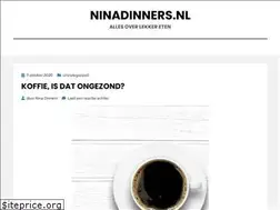 Sites similar to ninadinners.nl