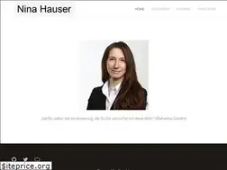 Sites similar to ninahauser.de