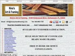 Sites similar to ninasartandframing.com