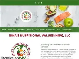 Sites similar to ninasnutritionalvalues.com