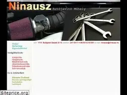 Sites similar to ninausz.hu