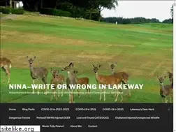 Sites similar to ninawriteorwronginlakeway.com