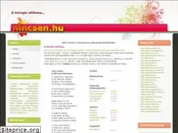 Sites similar to nincsen.hu
