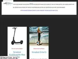 Sites similar to ninebot-deutschland.de