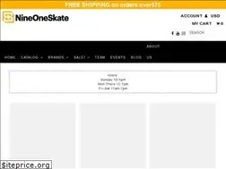 Sites similar to nineoneskateco.com
