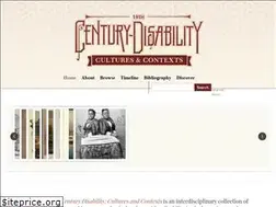 Sites similar to nineteenthcenturydisability.org