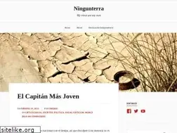 Sites similar to ningunterra.com