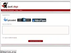 Sites similar to ninjaleech.com