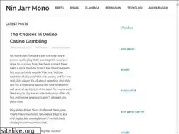 Sites similar to ninjarrmono.id