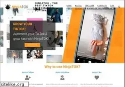 Sites similar to ninjatok.com