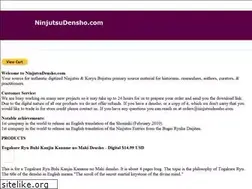 Sites similar to ninjutsudensho.com