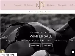 Sites similar to ninluxurylingerie.com