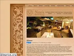 Sites similar to ninosrestaurant.com