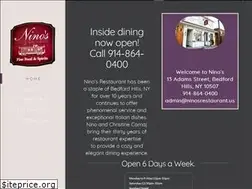 Sites similar to ninosrestaurantofbedfordny.com