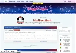 Sites similar to ninsheetmusic.org