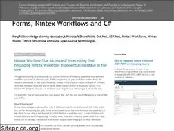 Sites similar to nintexlearnings.blogspot.com