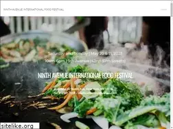 Sites similar to ninthavenuefoodfestival.com