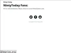 Sites similar to nintytoday.com