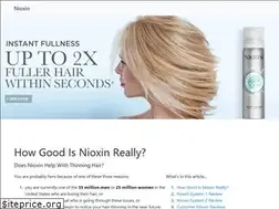 Sites similar to nioxinreview.org
